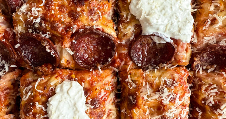 EASY DETROIT STYLE PIZZA