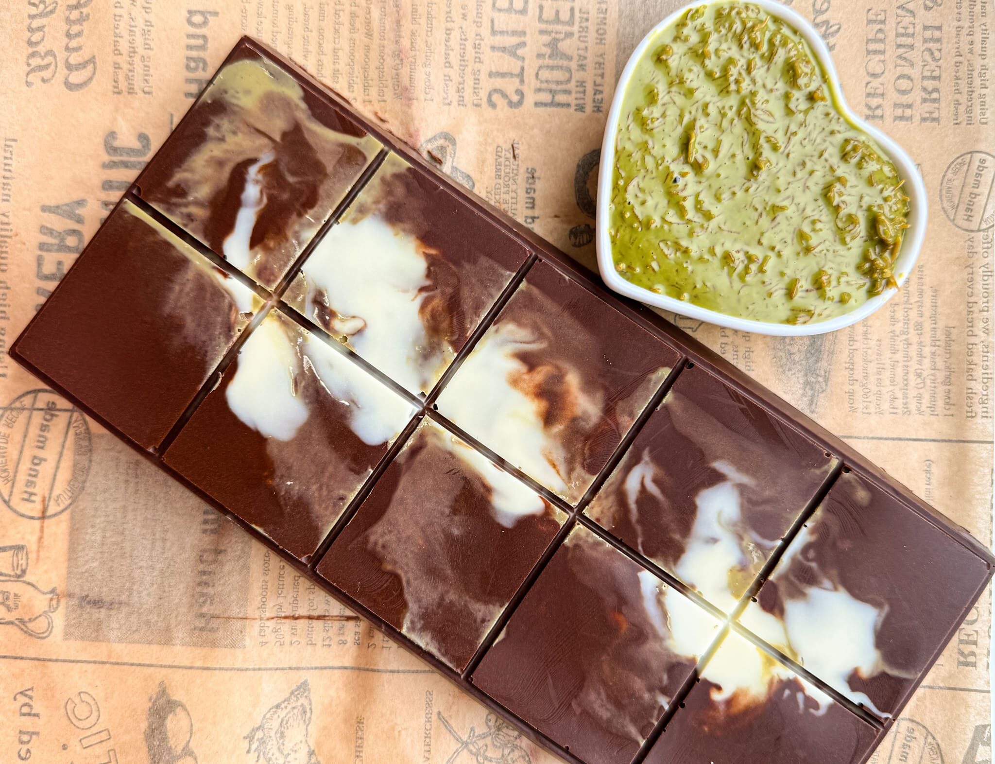 HOMEMADE DUBAI CHOCOLATE