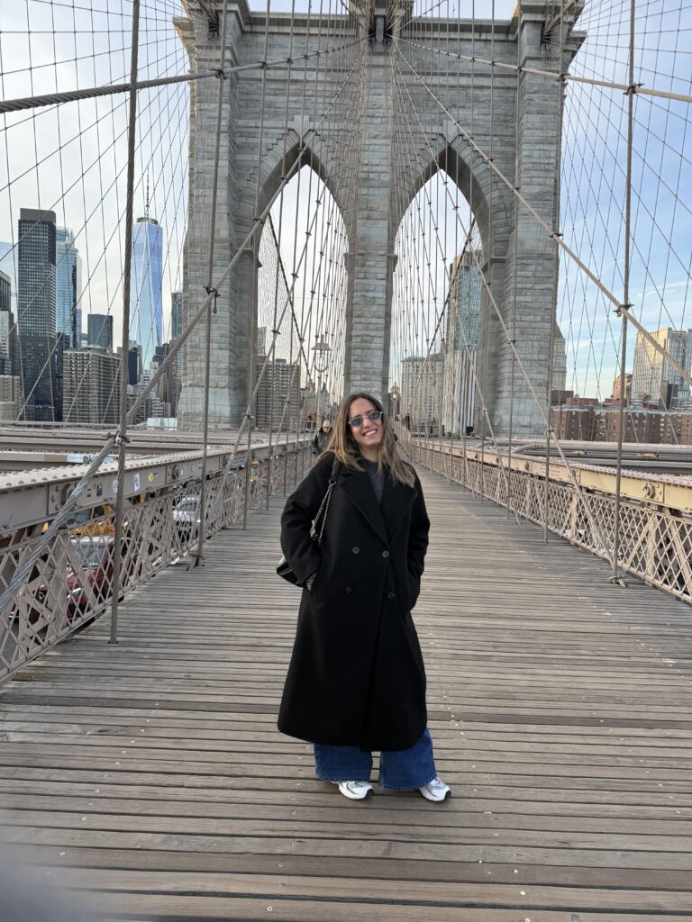 Hanna on a new-york trip