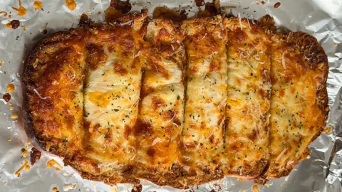 Triple Cheese Garlic Bread