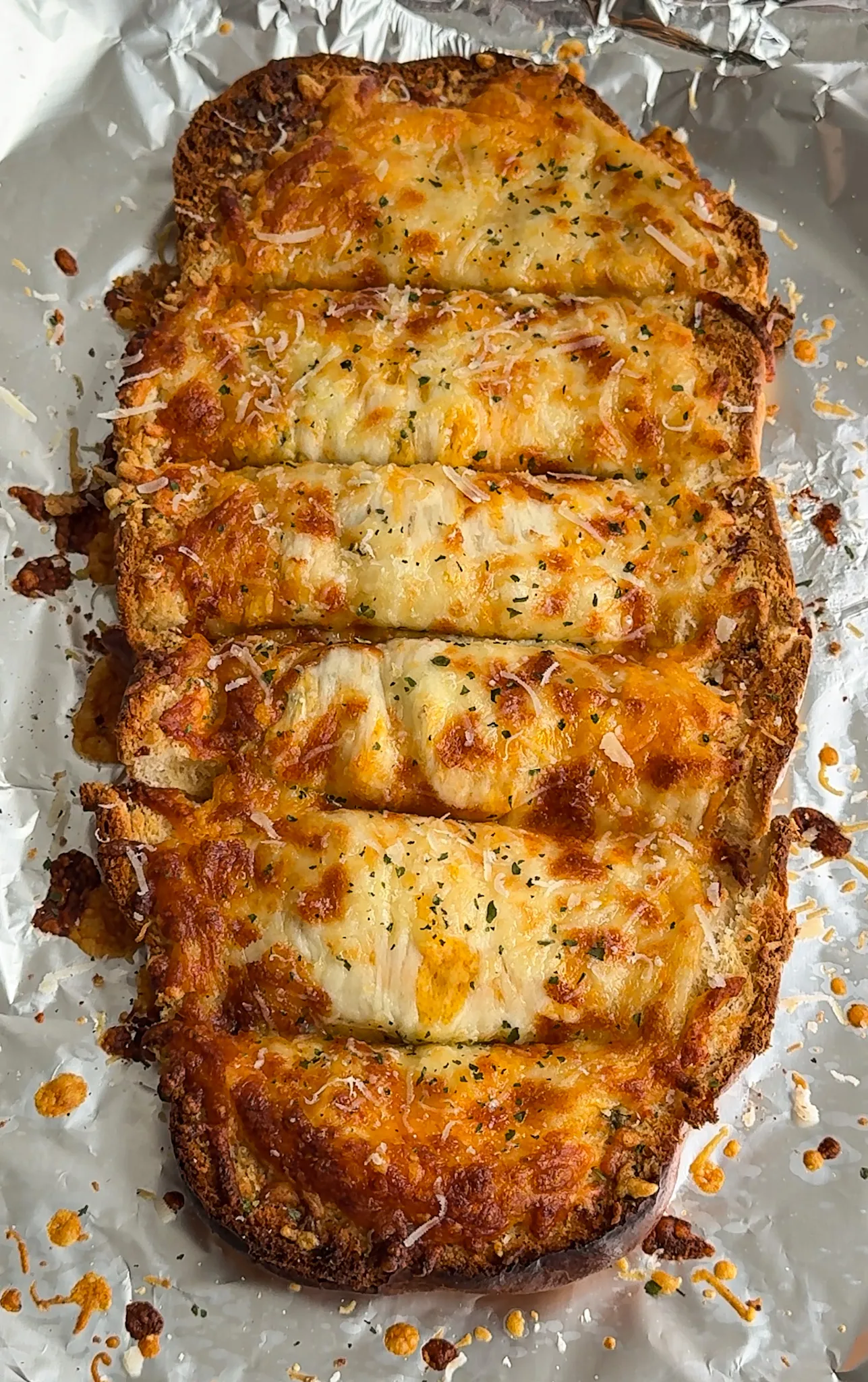 Triple Cheese Garlic Bread