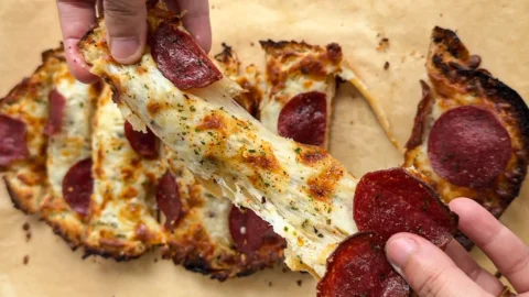 Pepperoni Garlic Bread