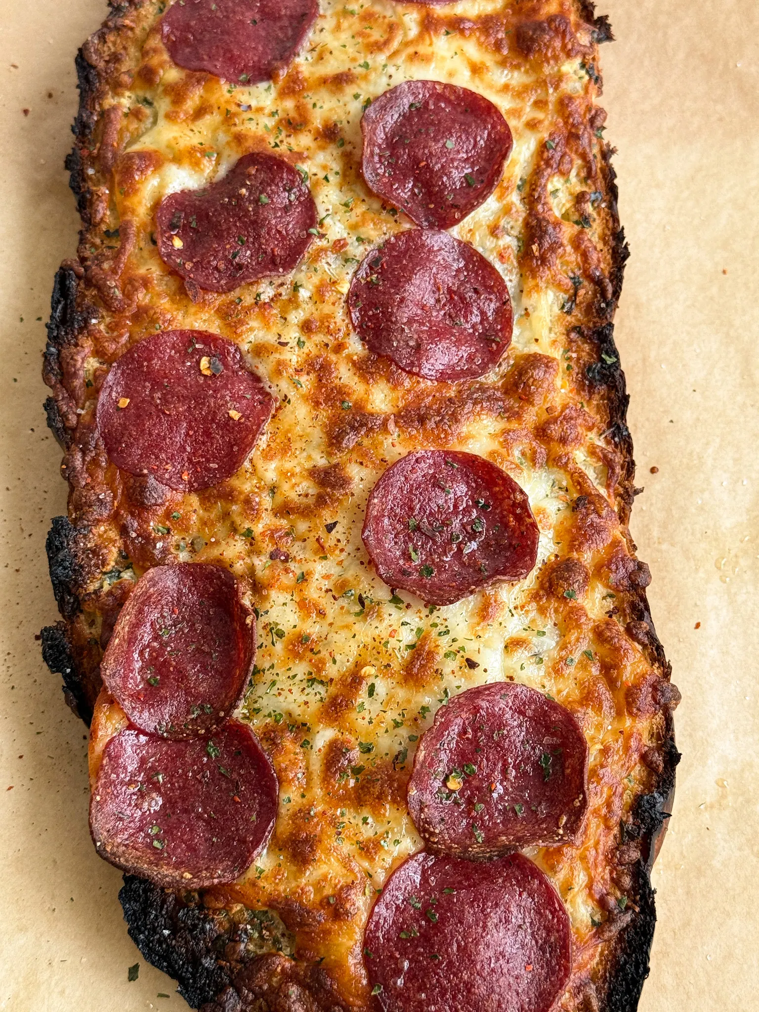 Pepperoni Garlic Bread