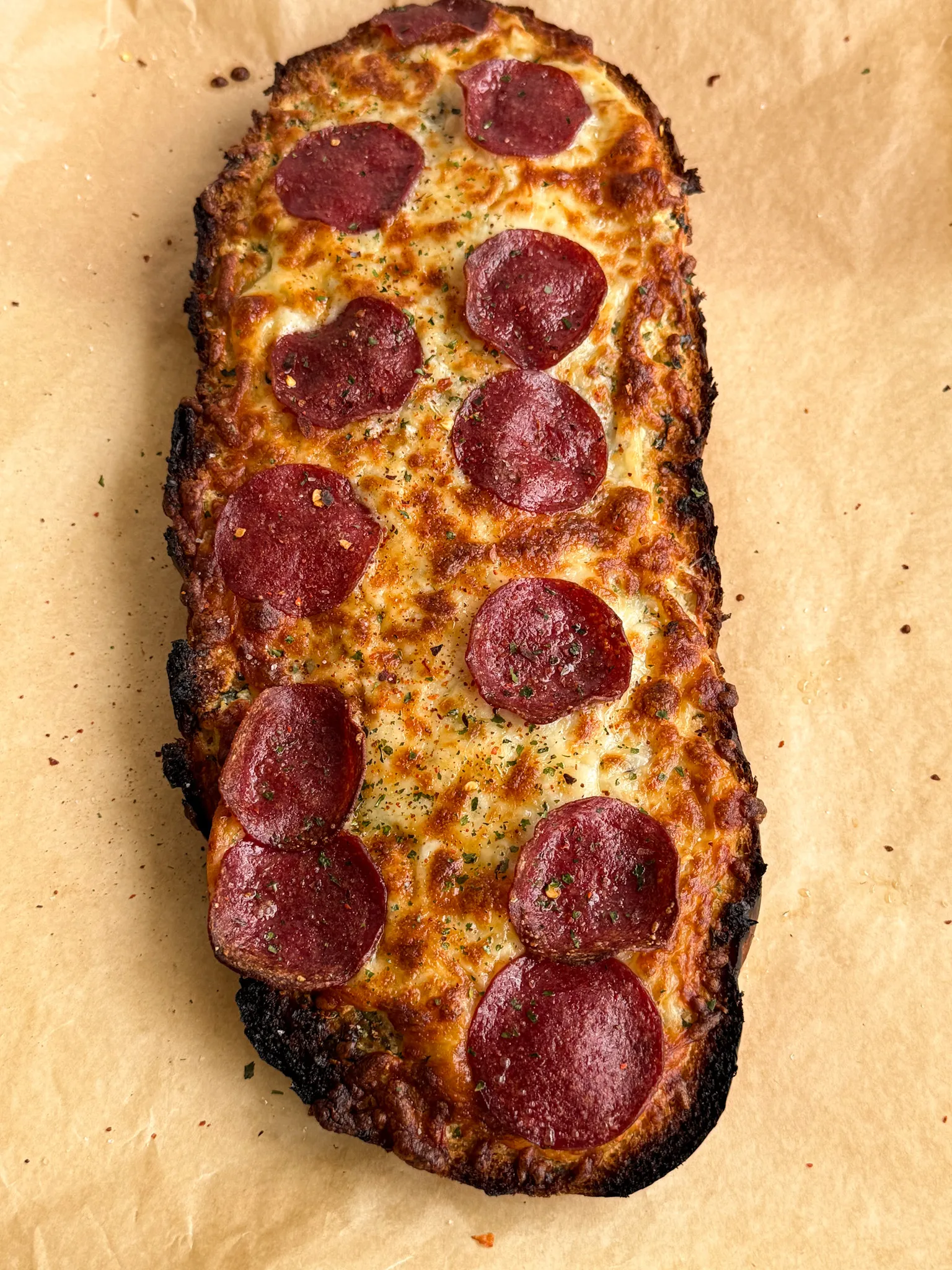 Pepperoni Garlic Bread