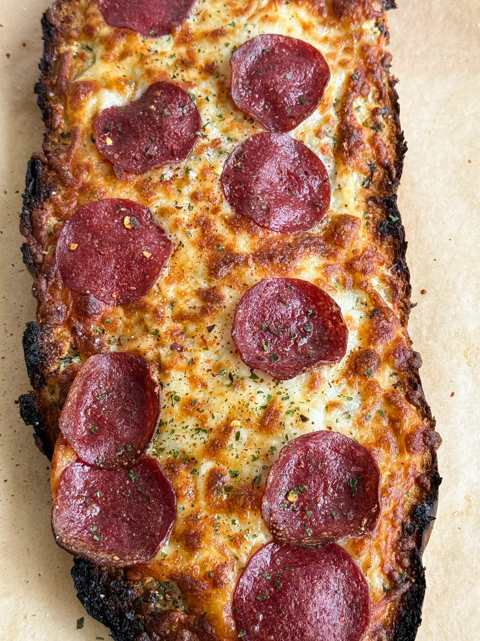 Pepperoni Garlic Bread