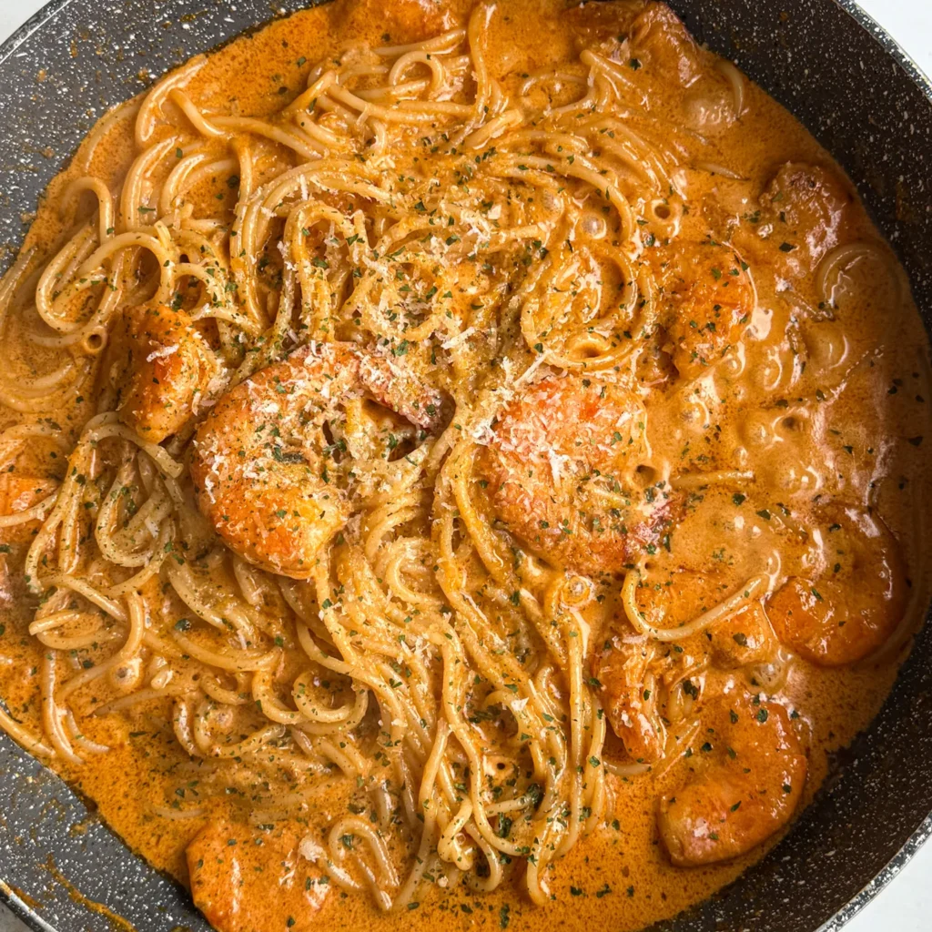 Shrimp Scampi Linguine