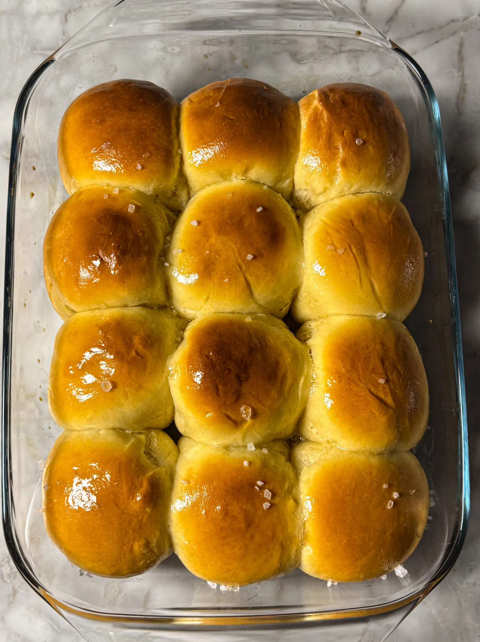 Honey Butter Milk Bread Rolls