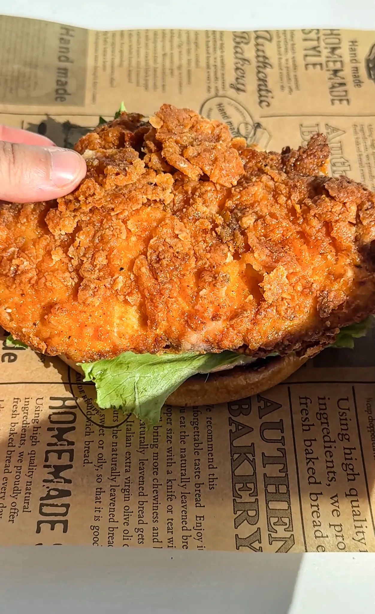 Zinger Chicken Burger