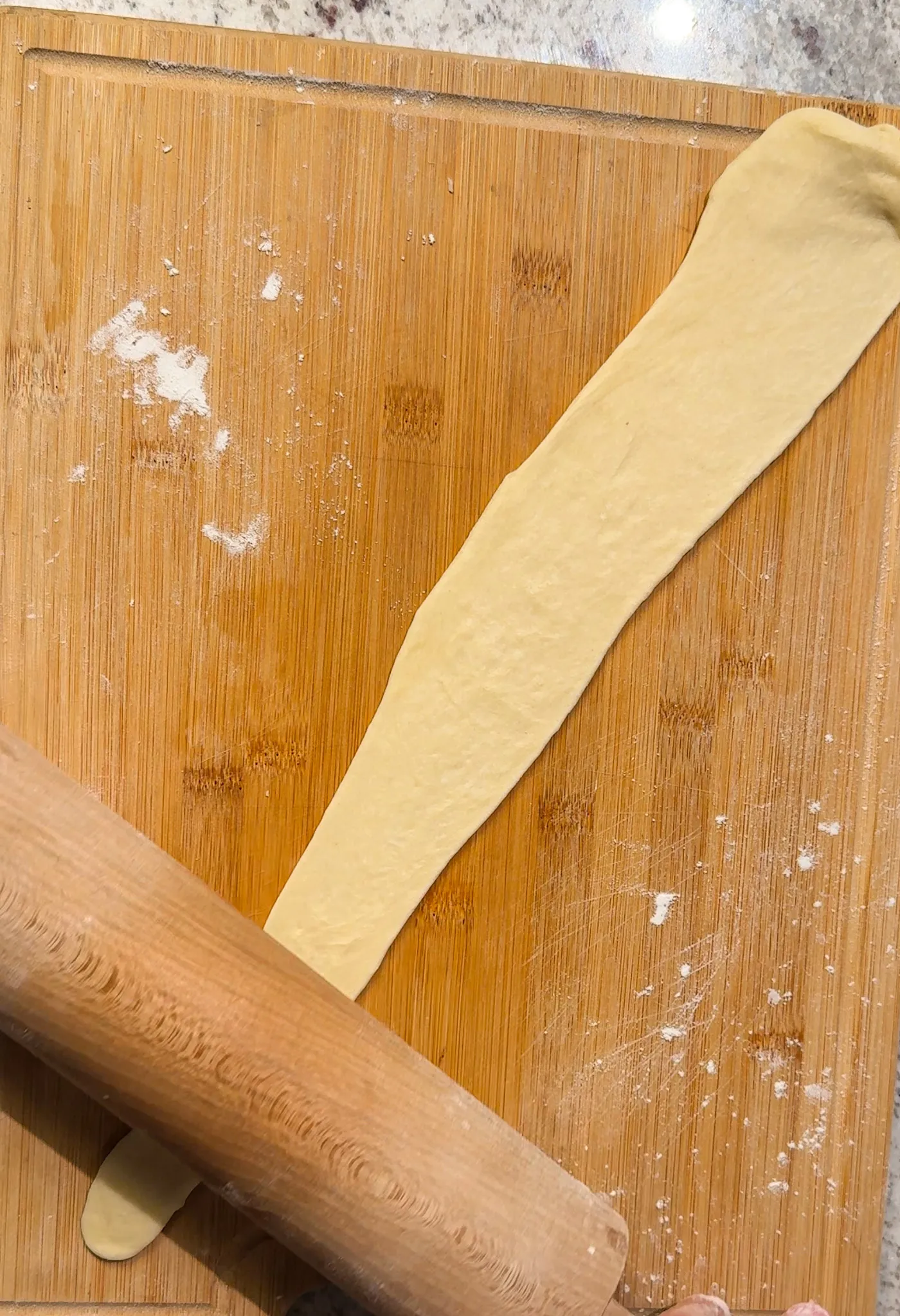 Making Salt Butter Bread Recipe