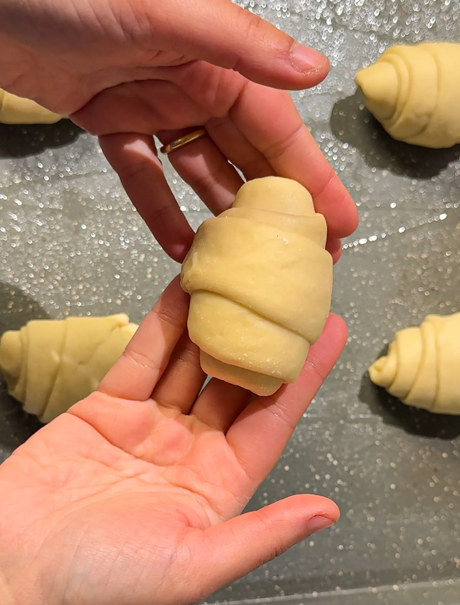 Unbaked Salt Butter Bread Recipe