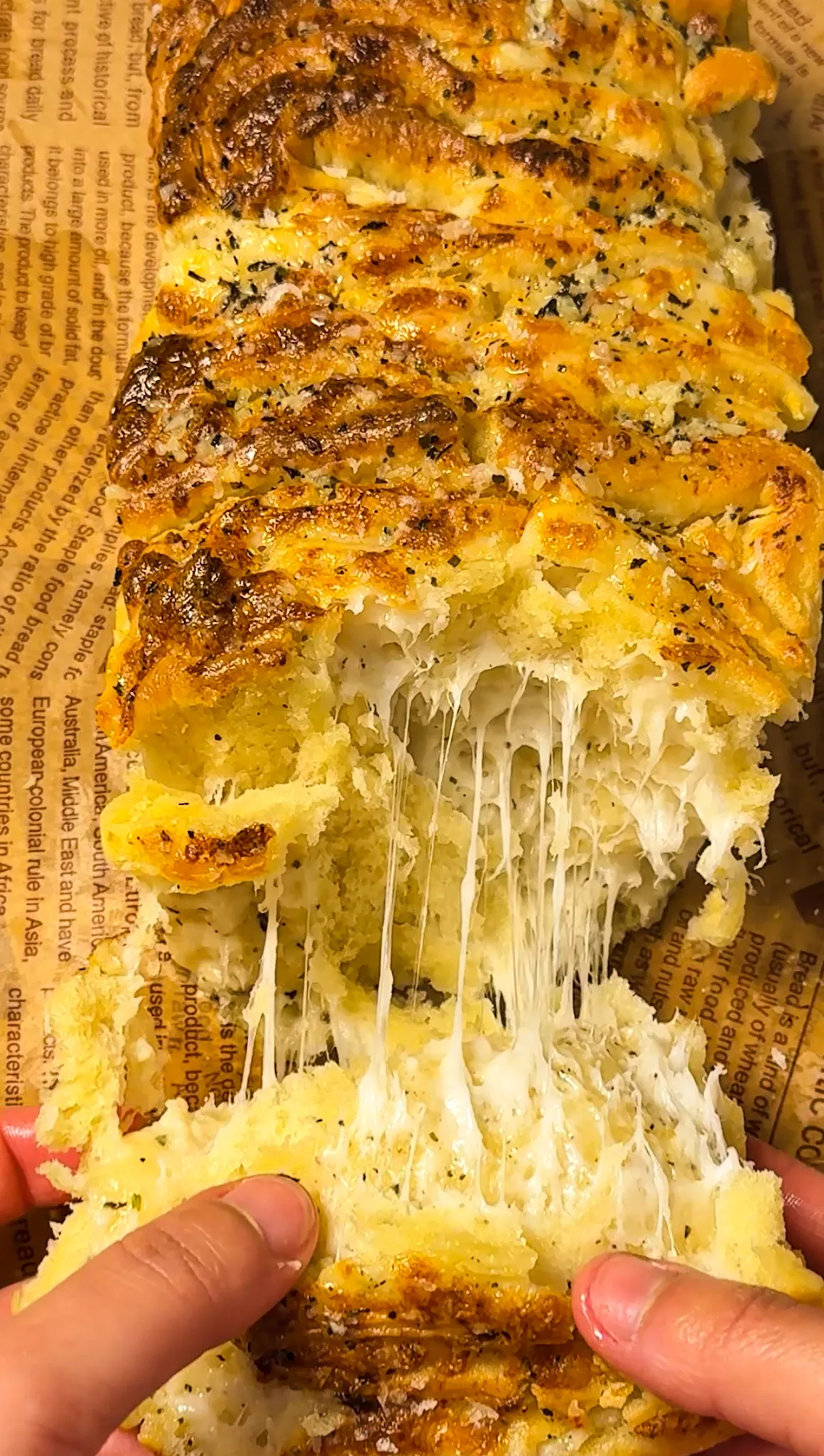 Garlic Cheese Pull Apart Bread