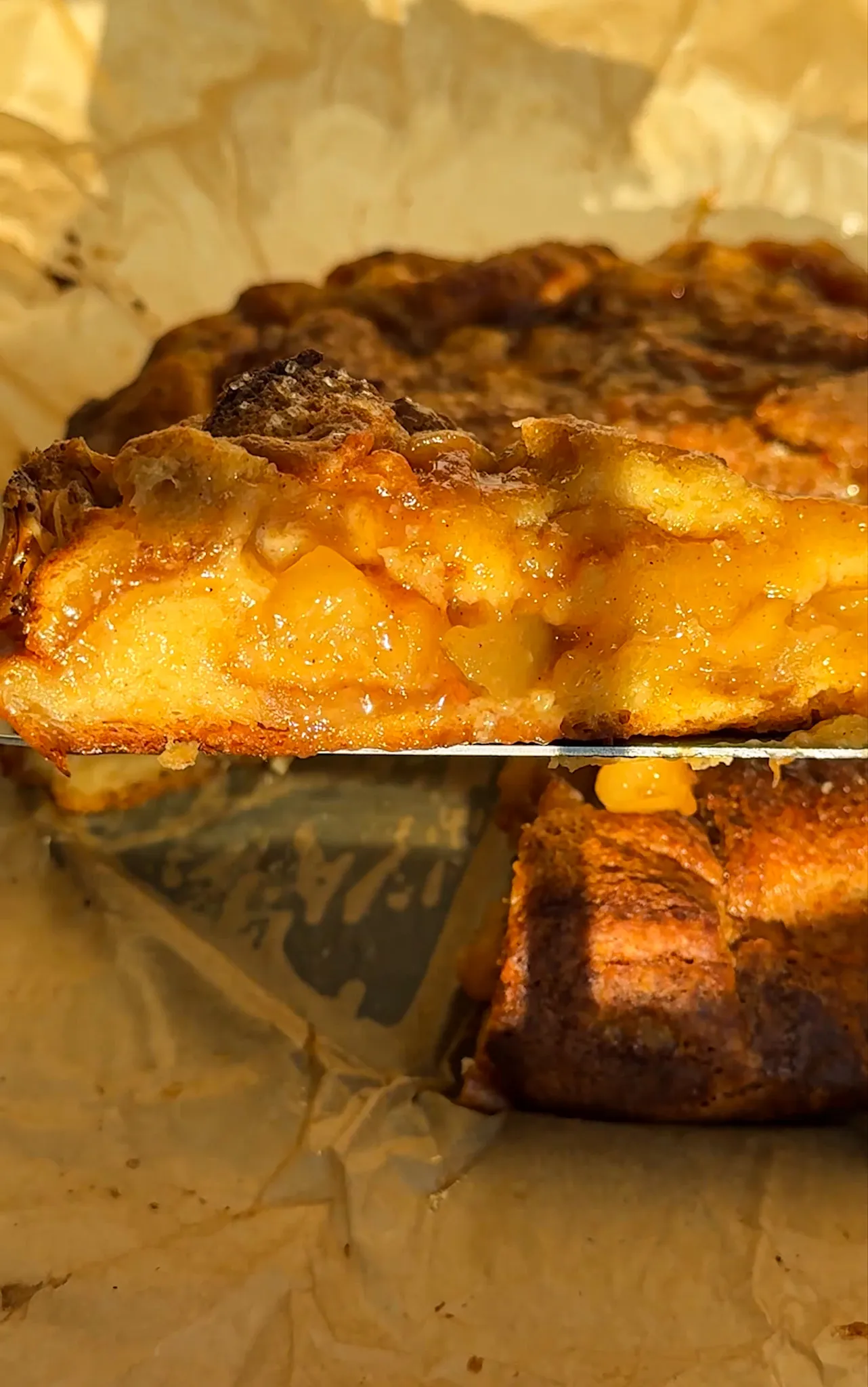 apple pie bread pudding