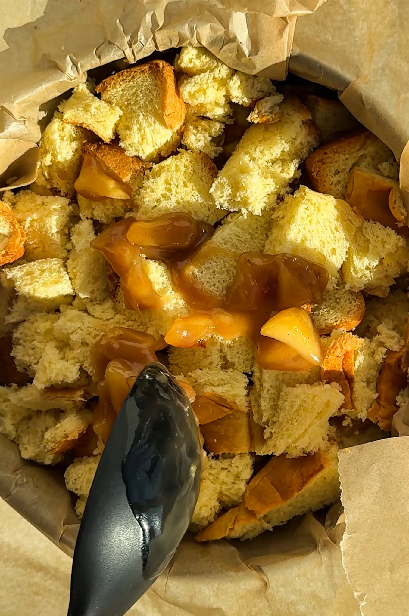 apple pie bread pudding