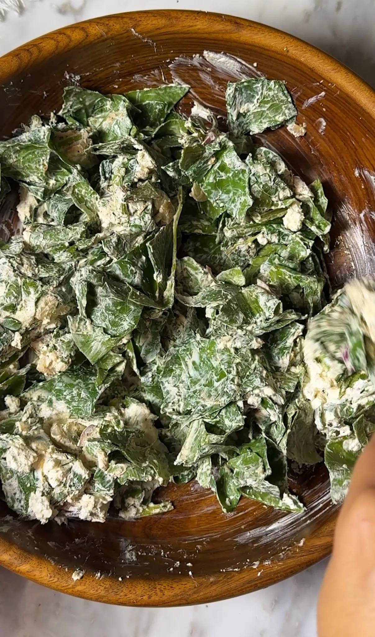 Turkish spinach börek