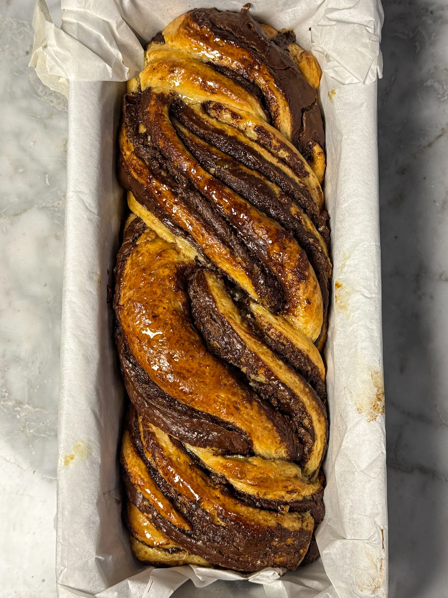 Nutella babka