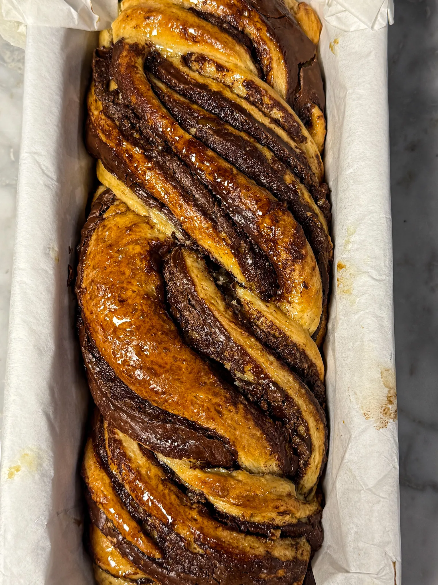 Nutella babka