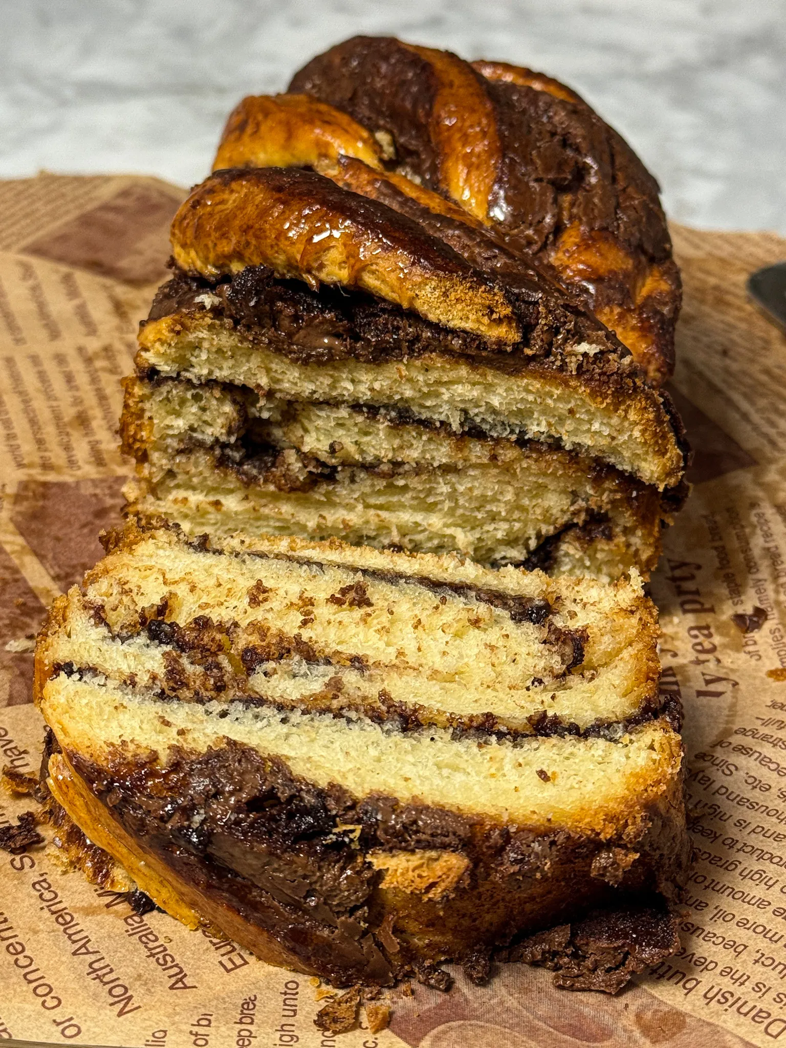 Nutella babka