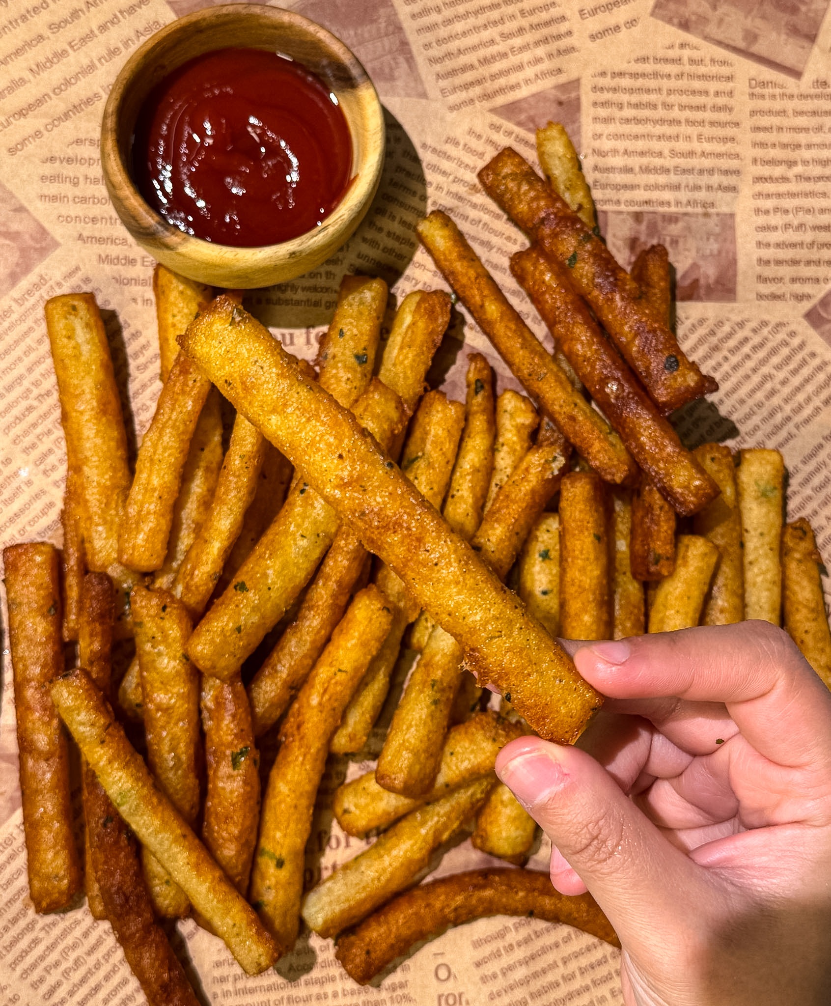 Mashed Potato Fries