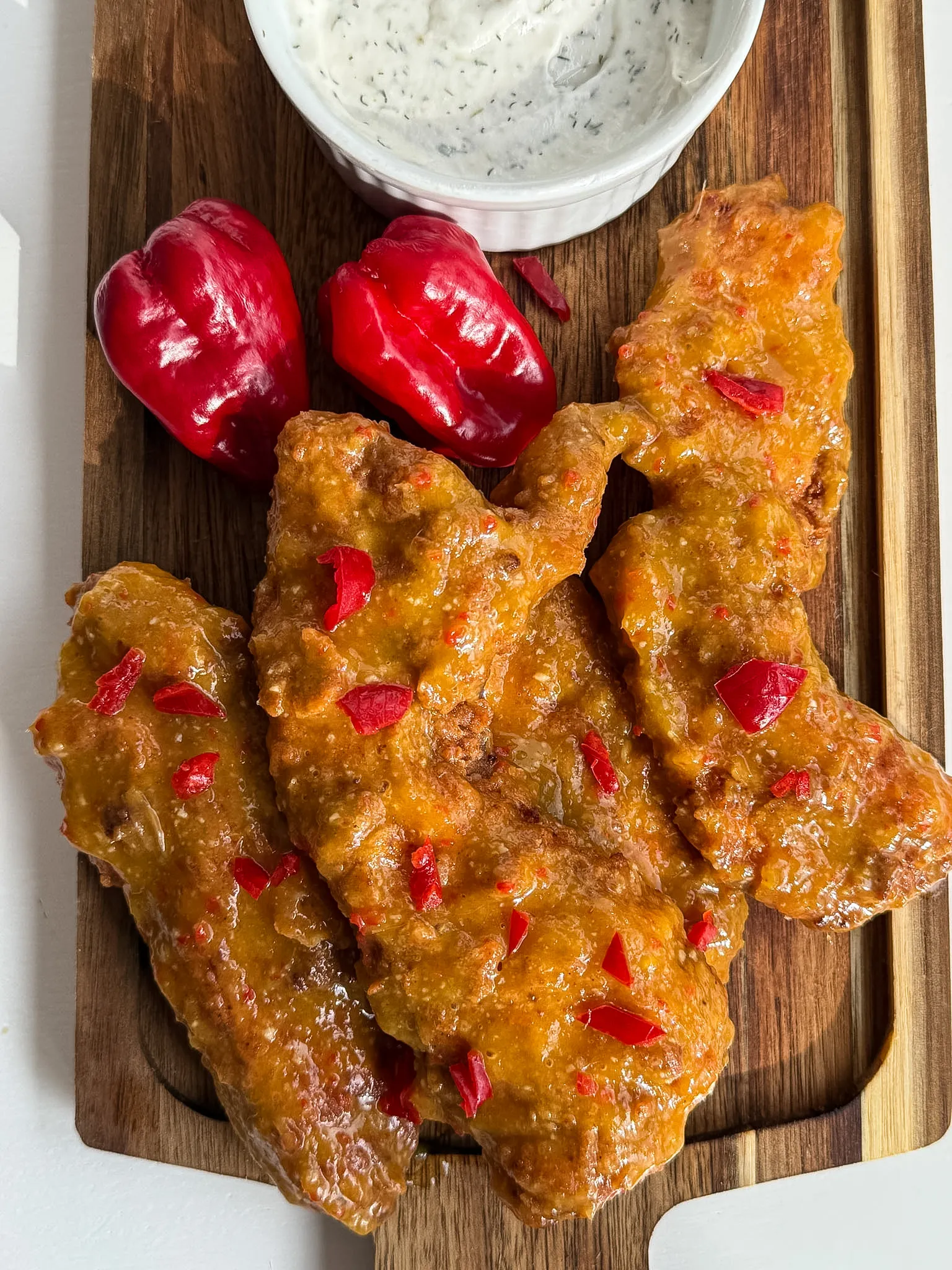 mango habanero chicken tenders