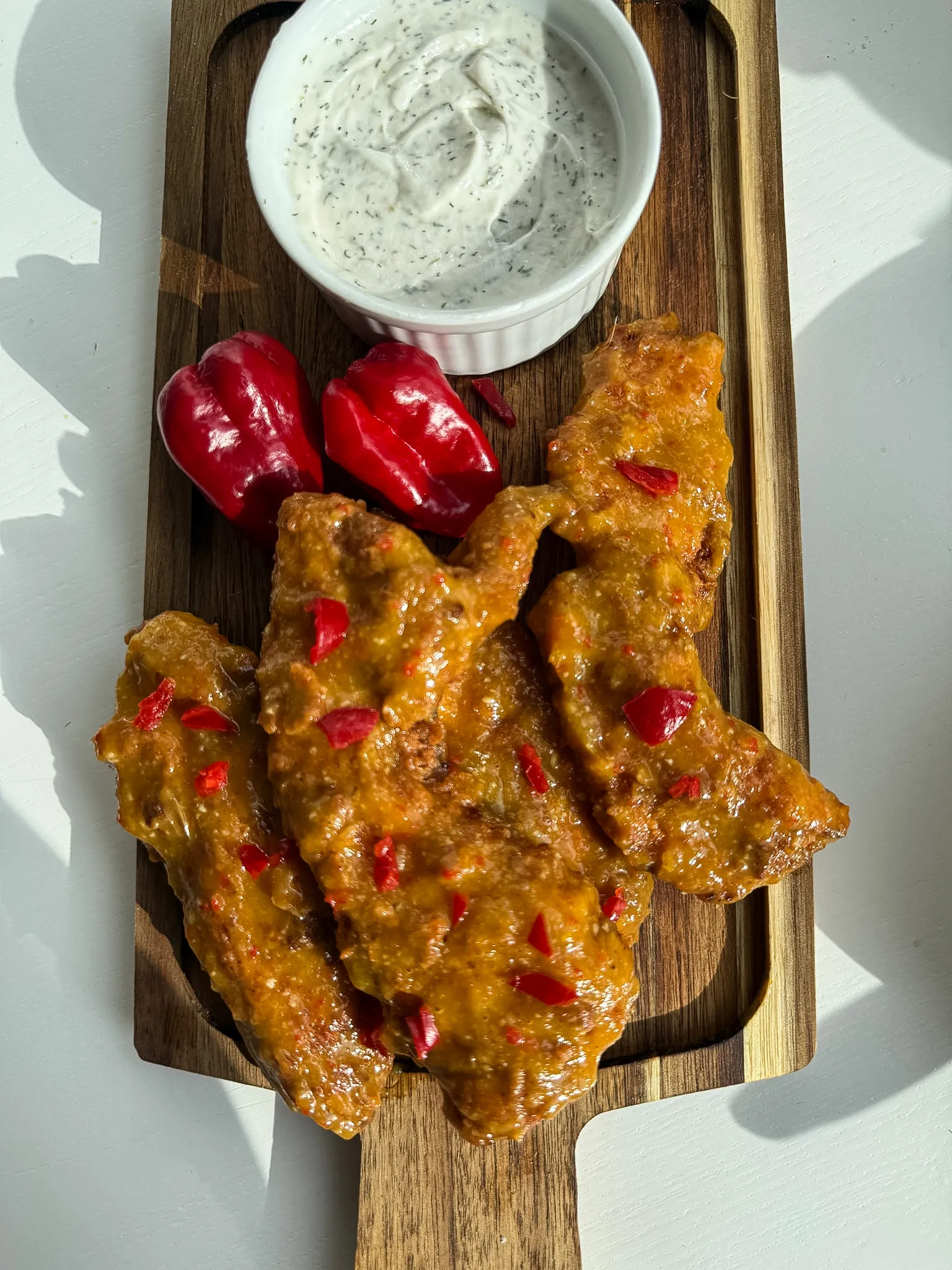 mango habanero chicken tenders