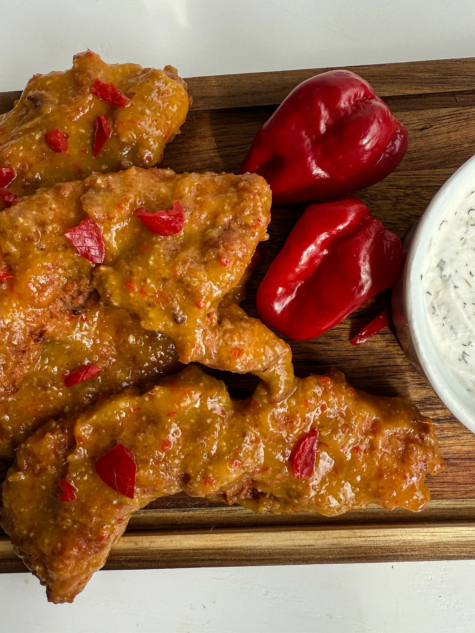 mango habanero chicken tenders