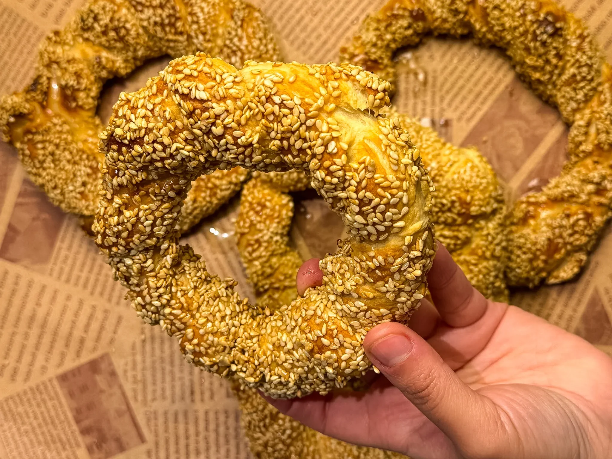 Turkish simit
