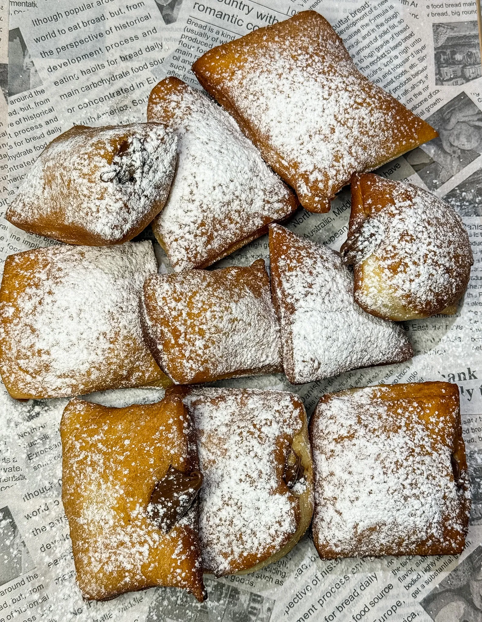 homemade beignets