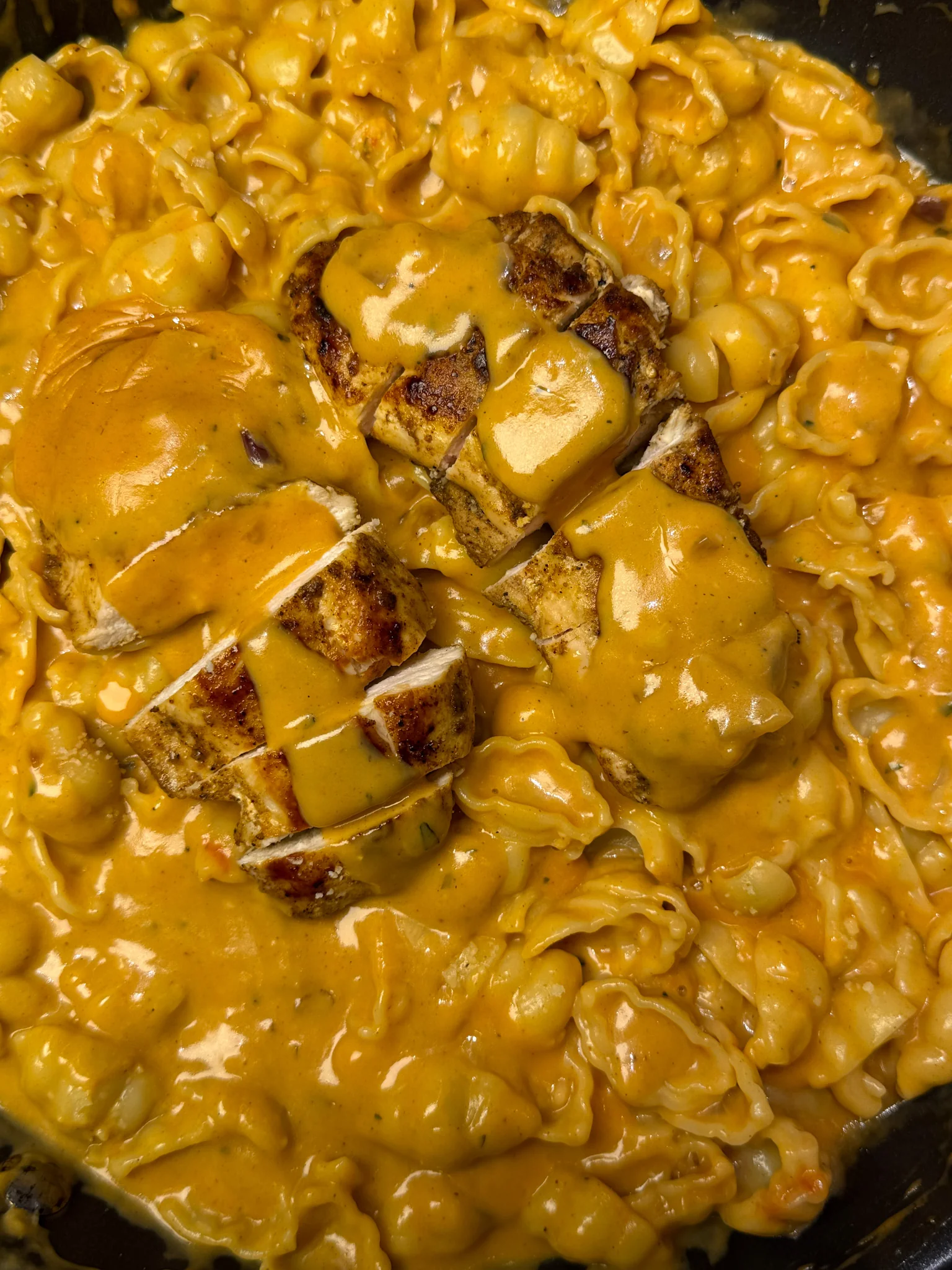 garlic parmesan pasta