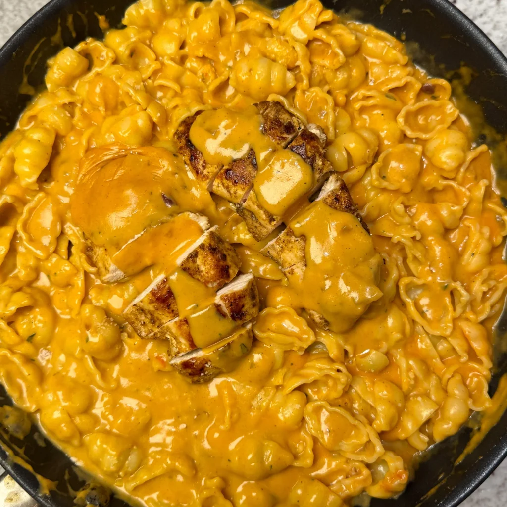 Creamy Garlic Parmesan Chicken Pasta