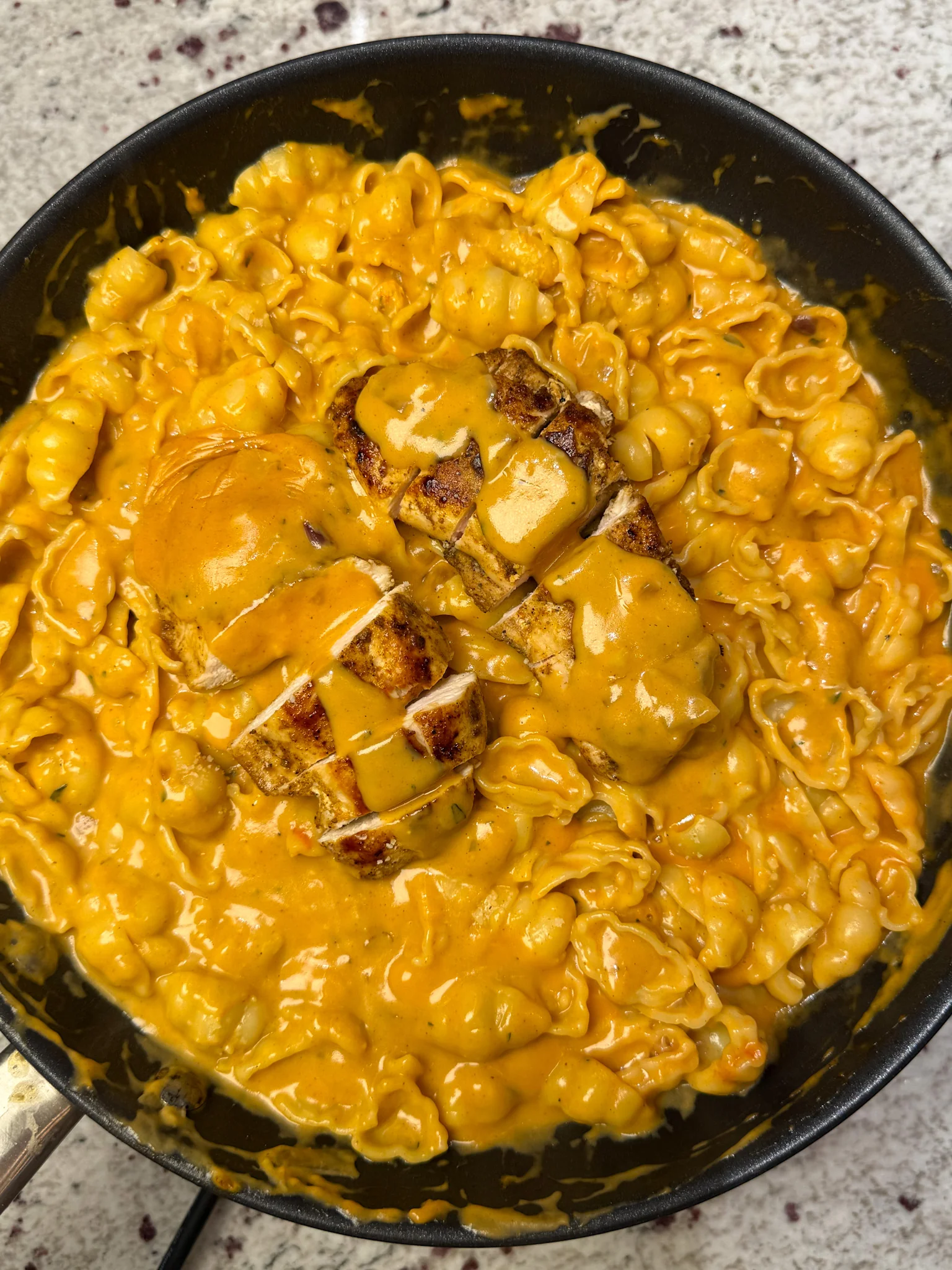 Creamy Garlic Parmesan Chicken Pasta