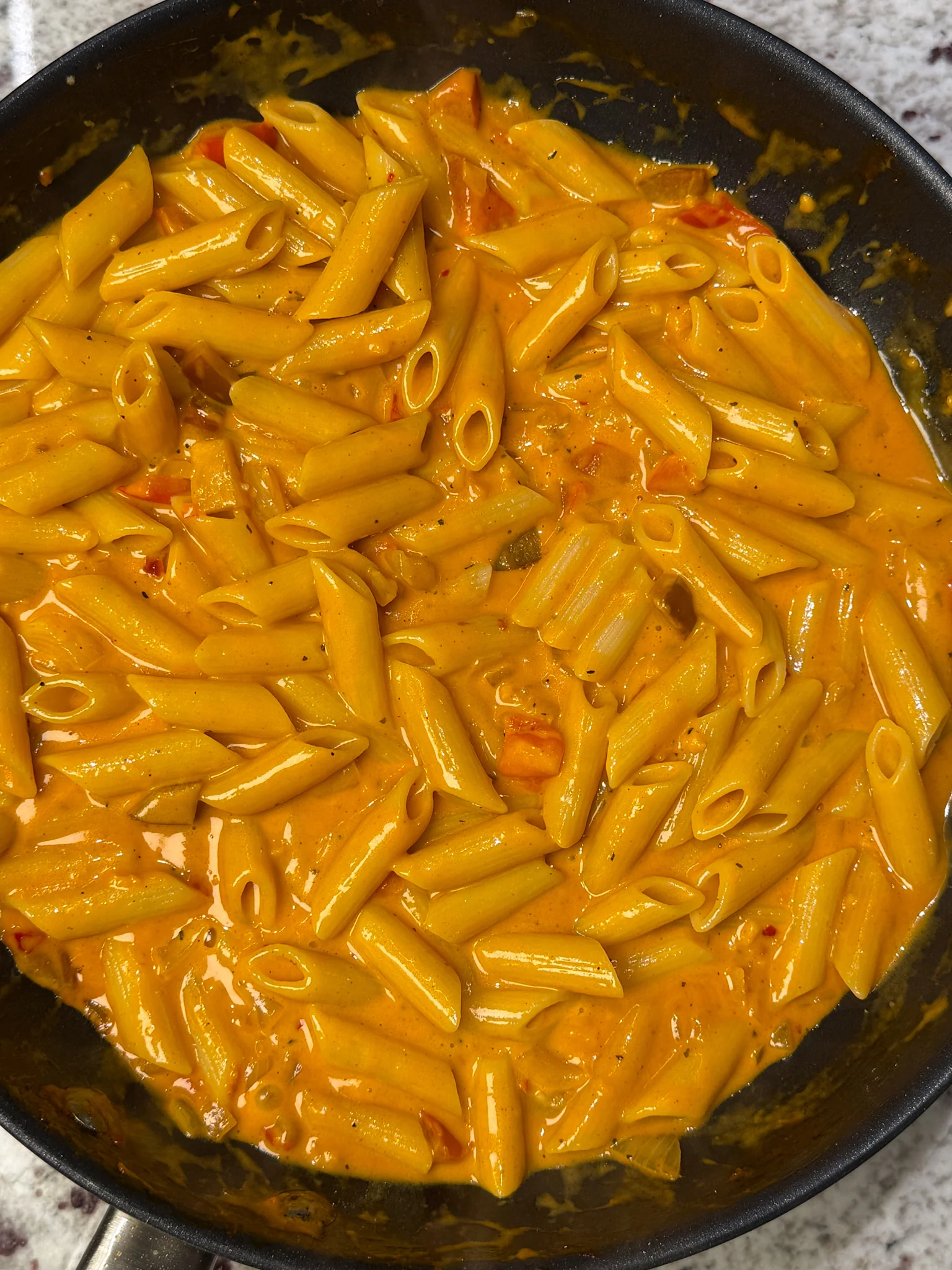 red pepper chicken pasta