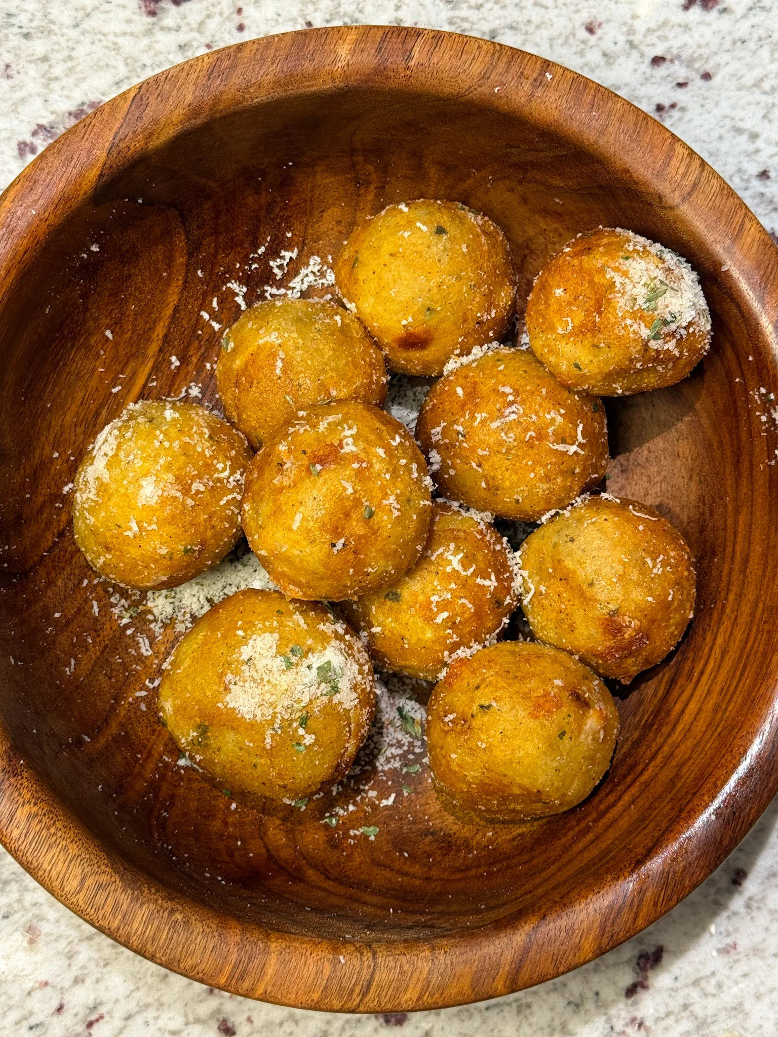 crispy potato balls