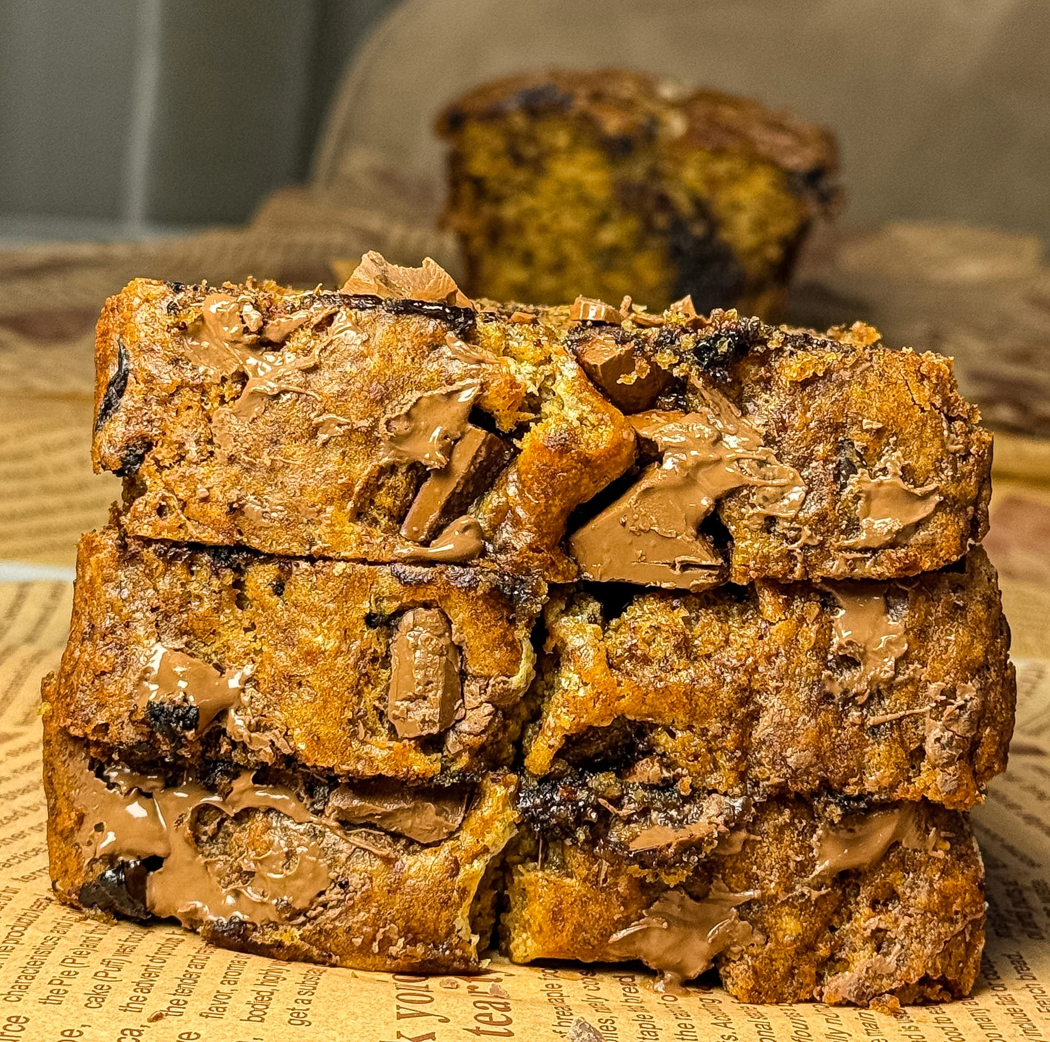 Brown Butter Chocolate Chip Banana Bread