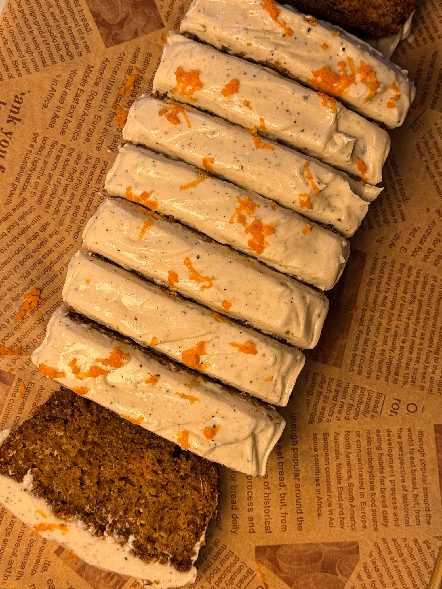 Cinnamon Roll Carrot Cake Bread carrot cake bread