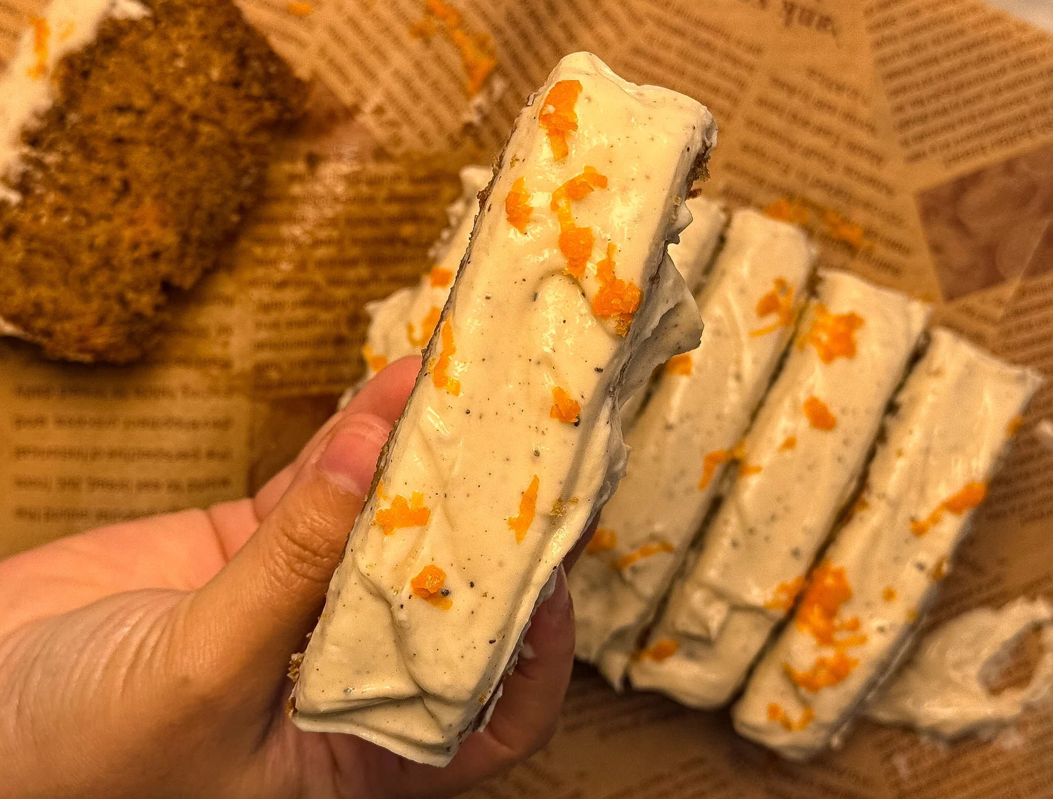 Cinnamon Roll Carrot Cake Bread