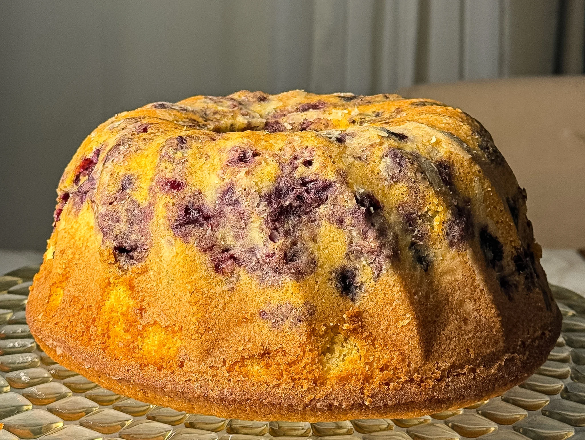 lemon blueberry bundt cake