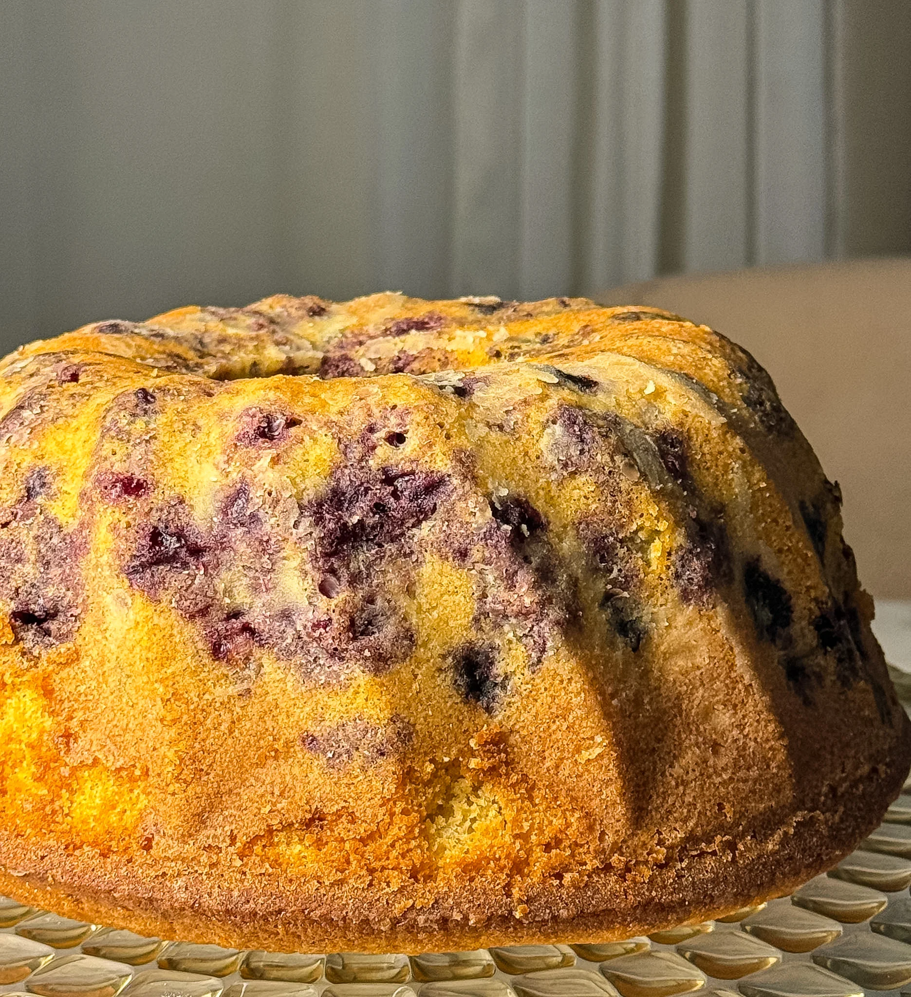 lemon blueberry bundt cake
