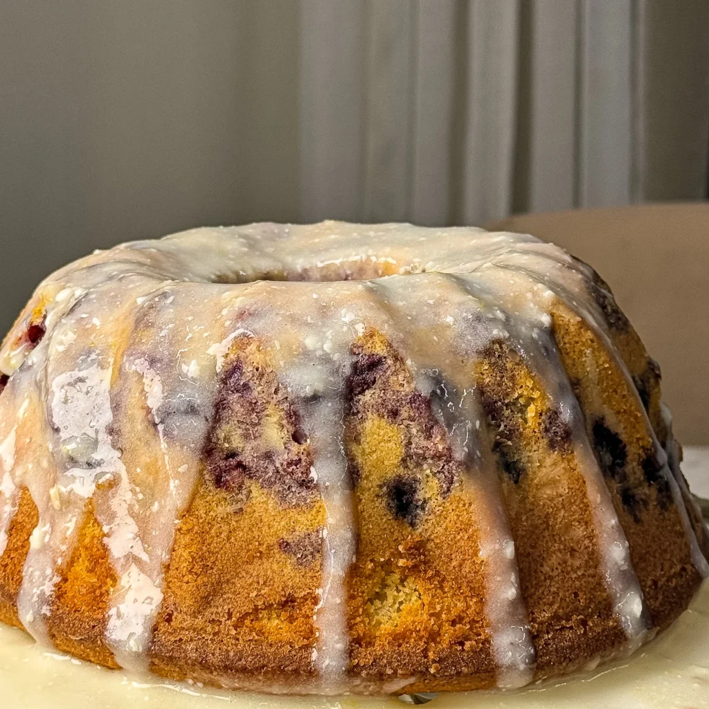 Blueberry Lemon Bundt Cake
