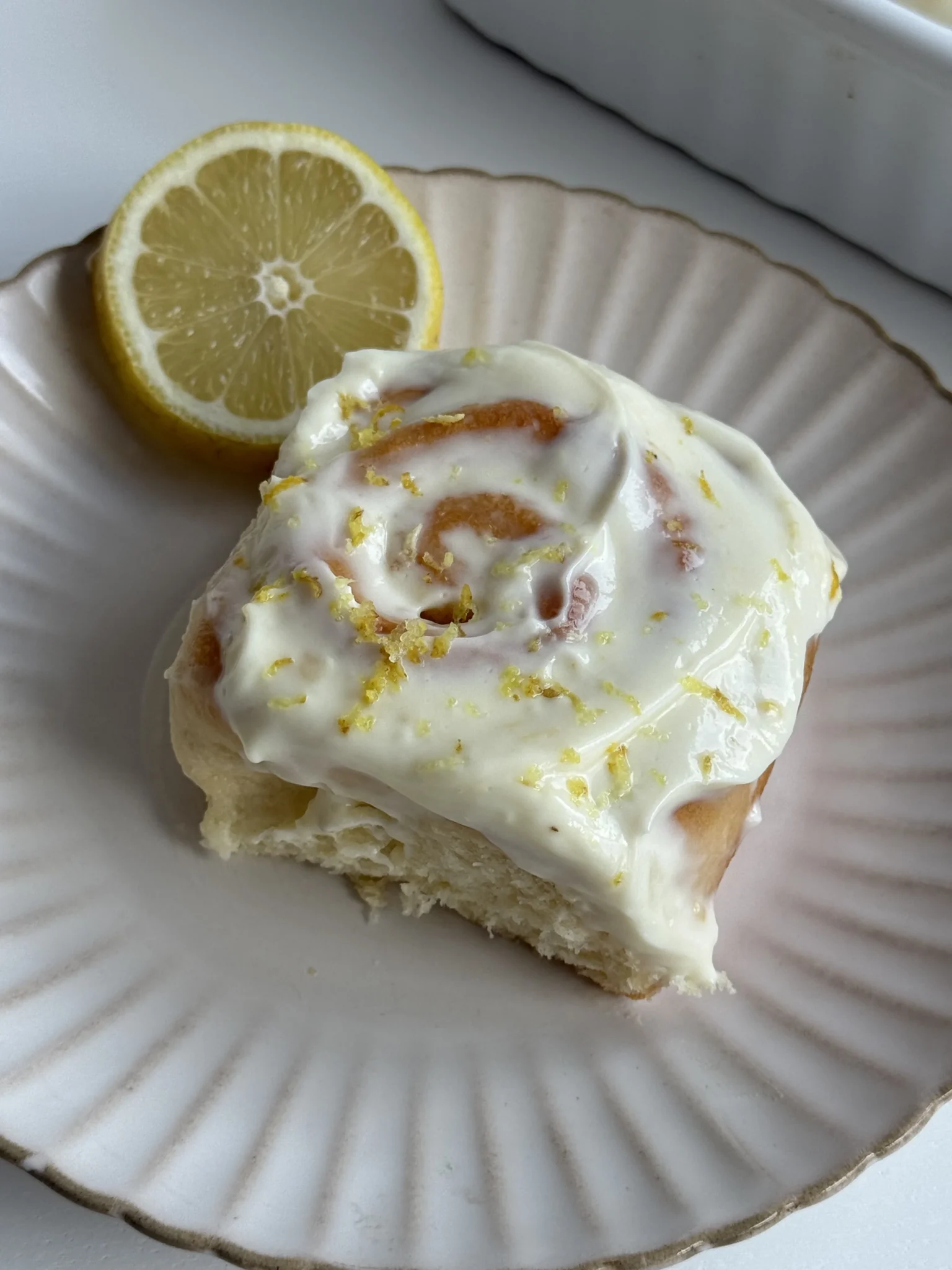 Lemon Cinnamon Rolls