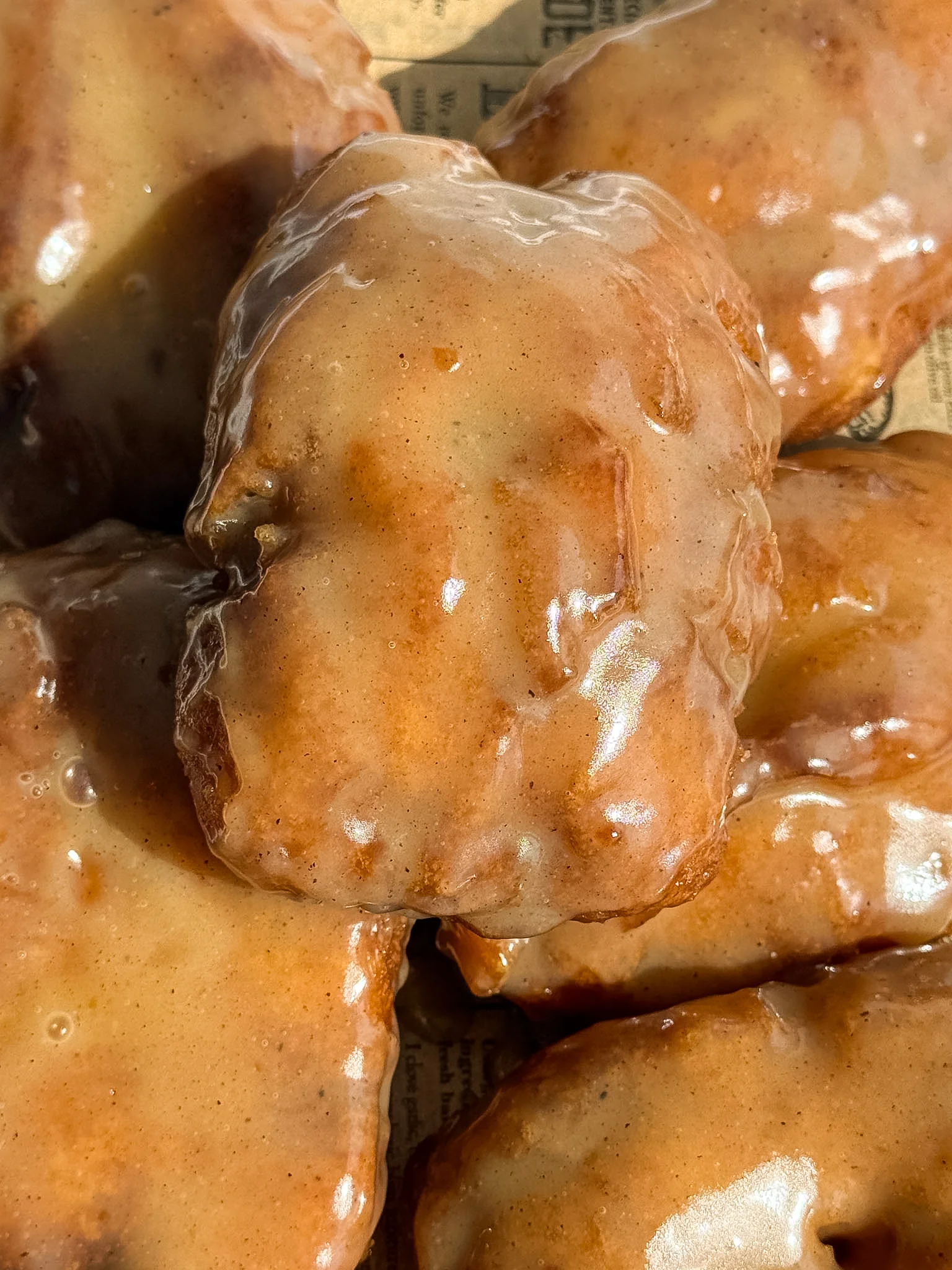 Brown Butter Maple Old-Fashioned Donut Bars