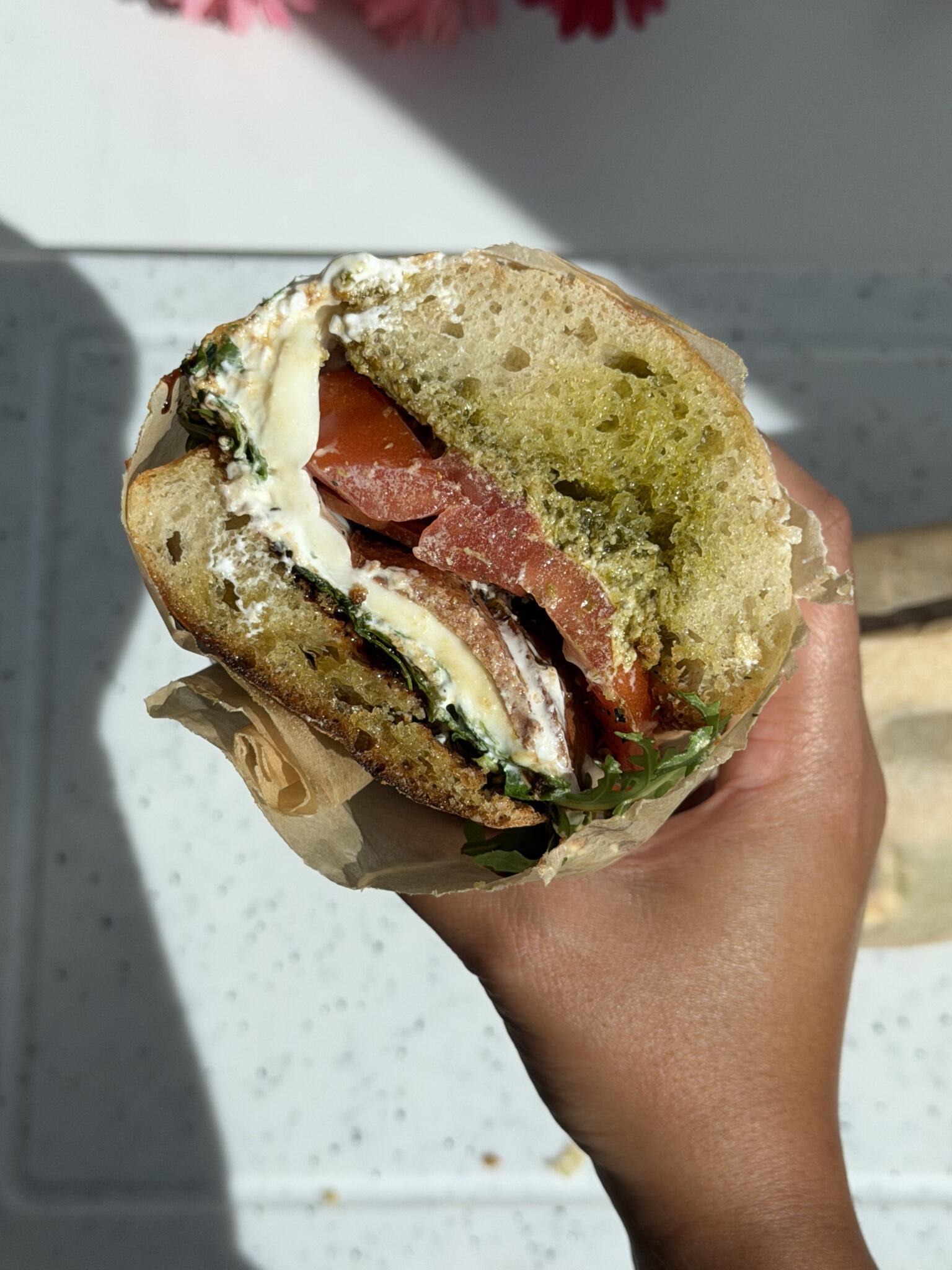 Italian Burrata Sandwich