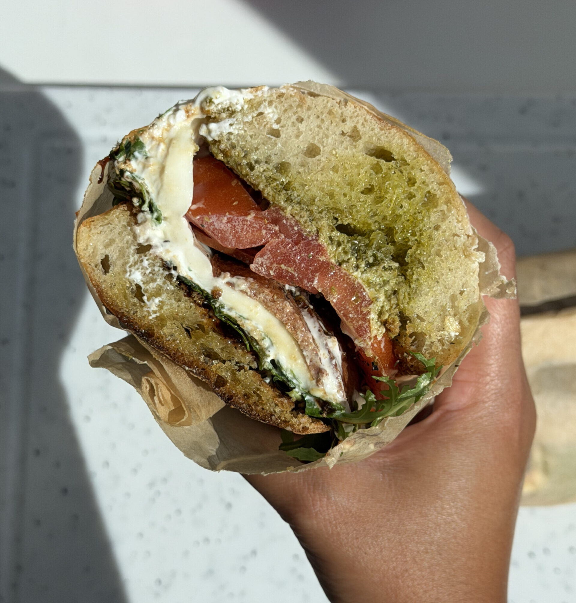 Italian Burrata Sandwich