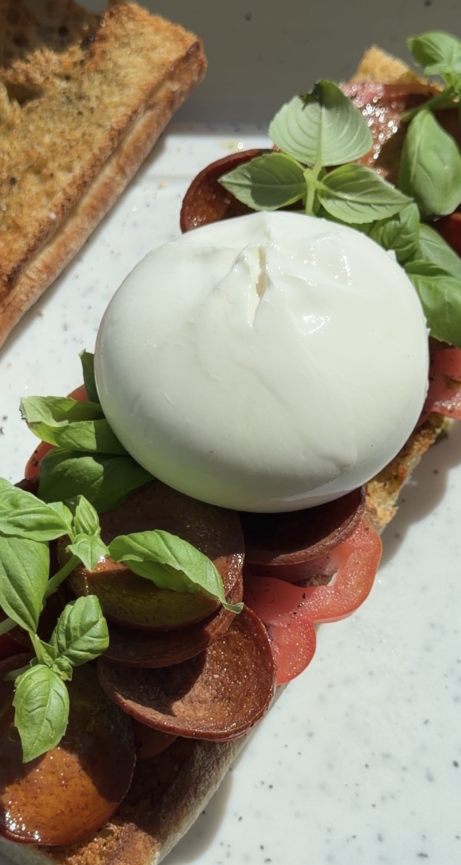 burrata sandwich