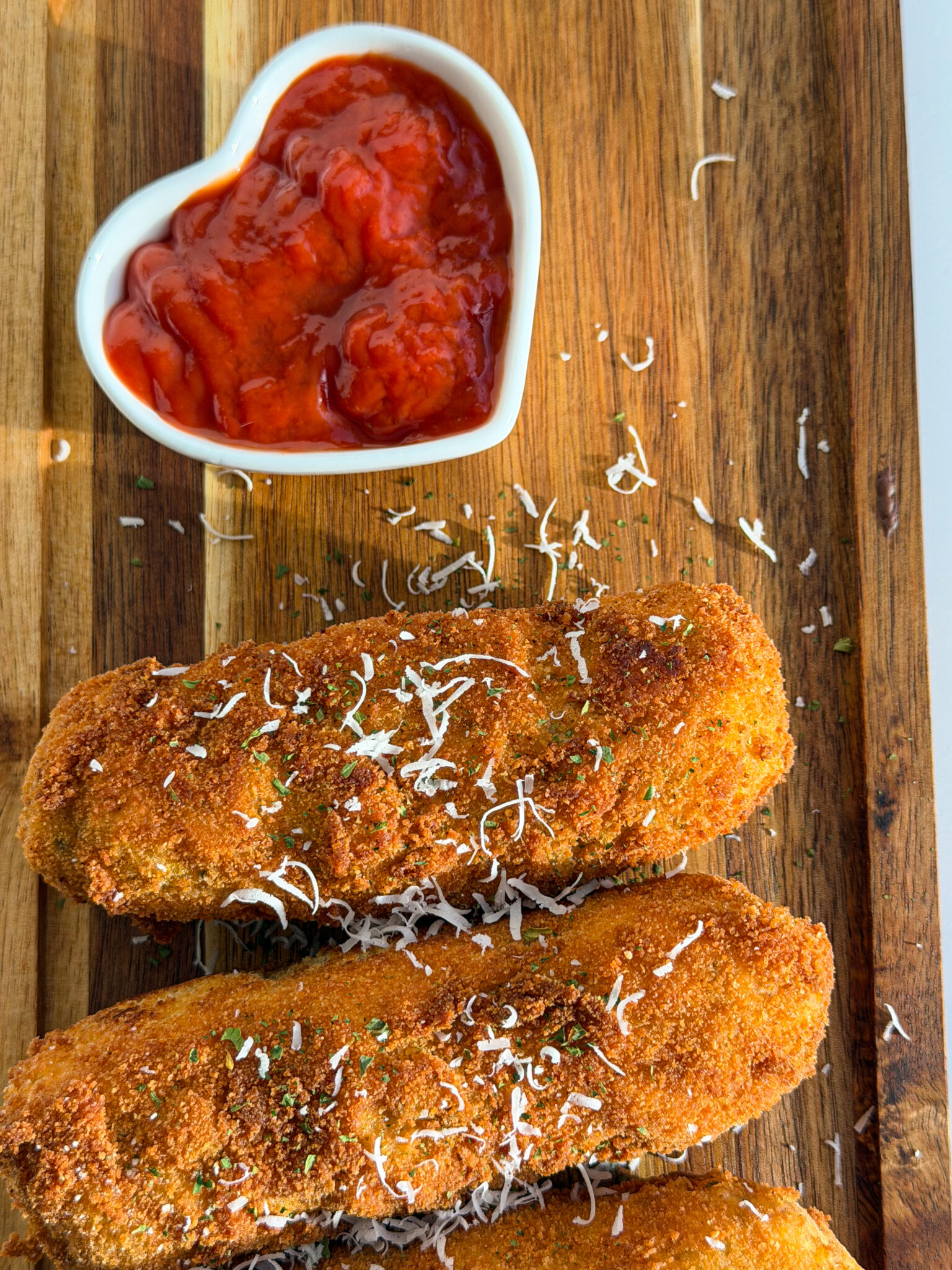 Mozzarella-potato-stick