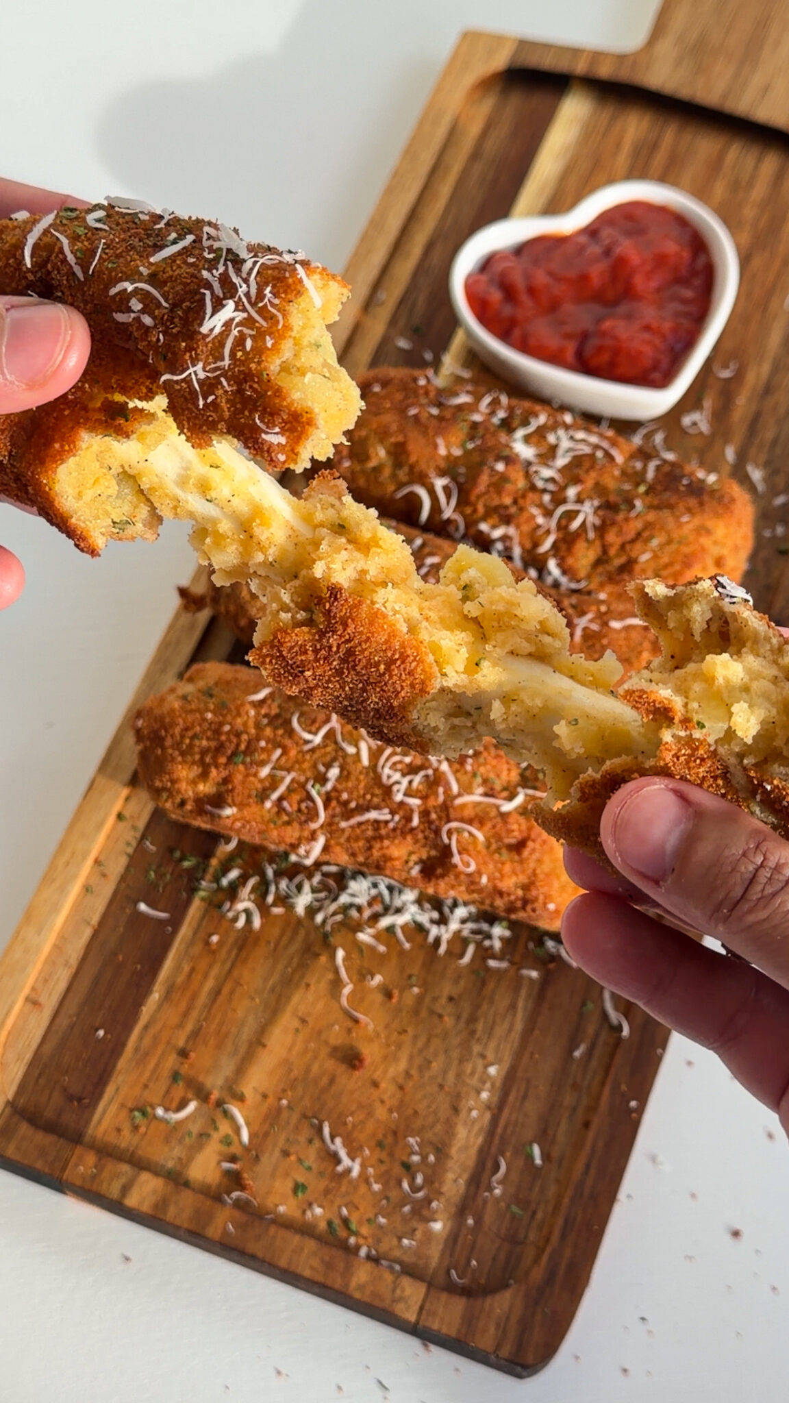 Mozzarella-potato-stick
