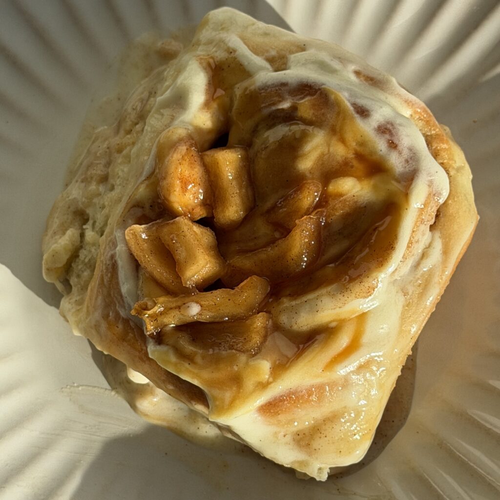 Caramel Apple Pie Cinnamon Rolls