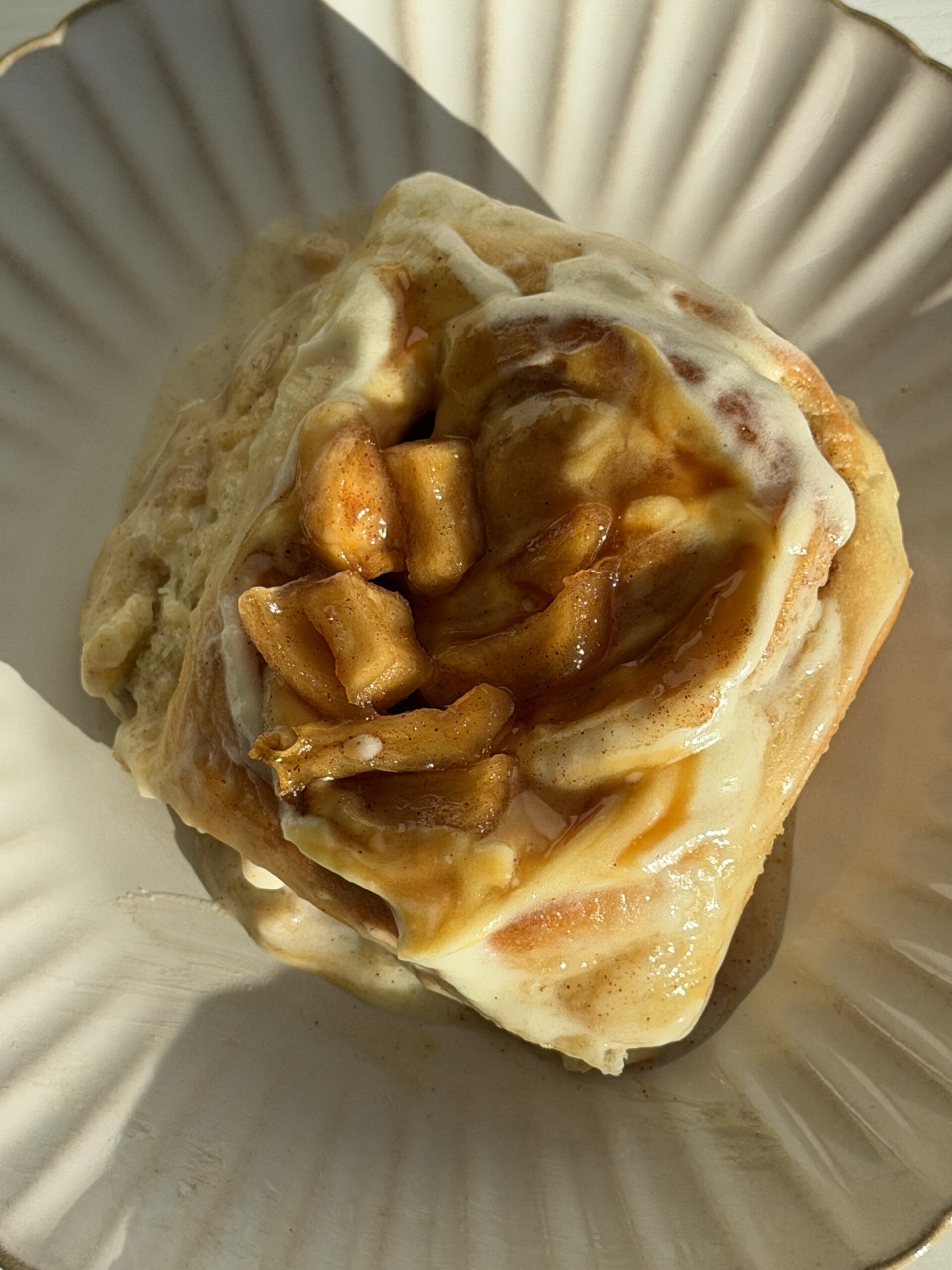 Caramel Apple Pie Cinnamon Rolls
